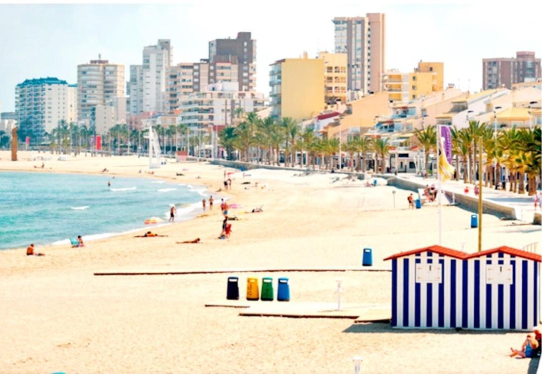 Sunny Duplex In Front Of Campello Beach エル・カンページョ エクステリア 写真