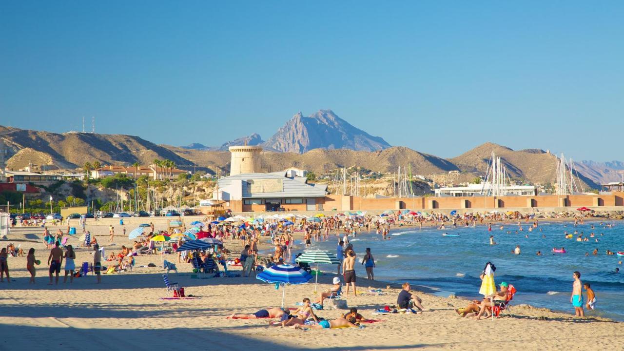 Sunny Duplex In Front Of Campello Beach エル・カンページョ エクステリア 写真