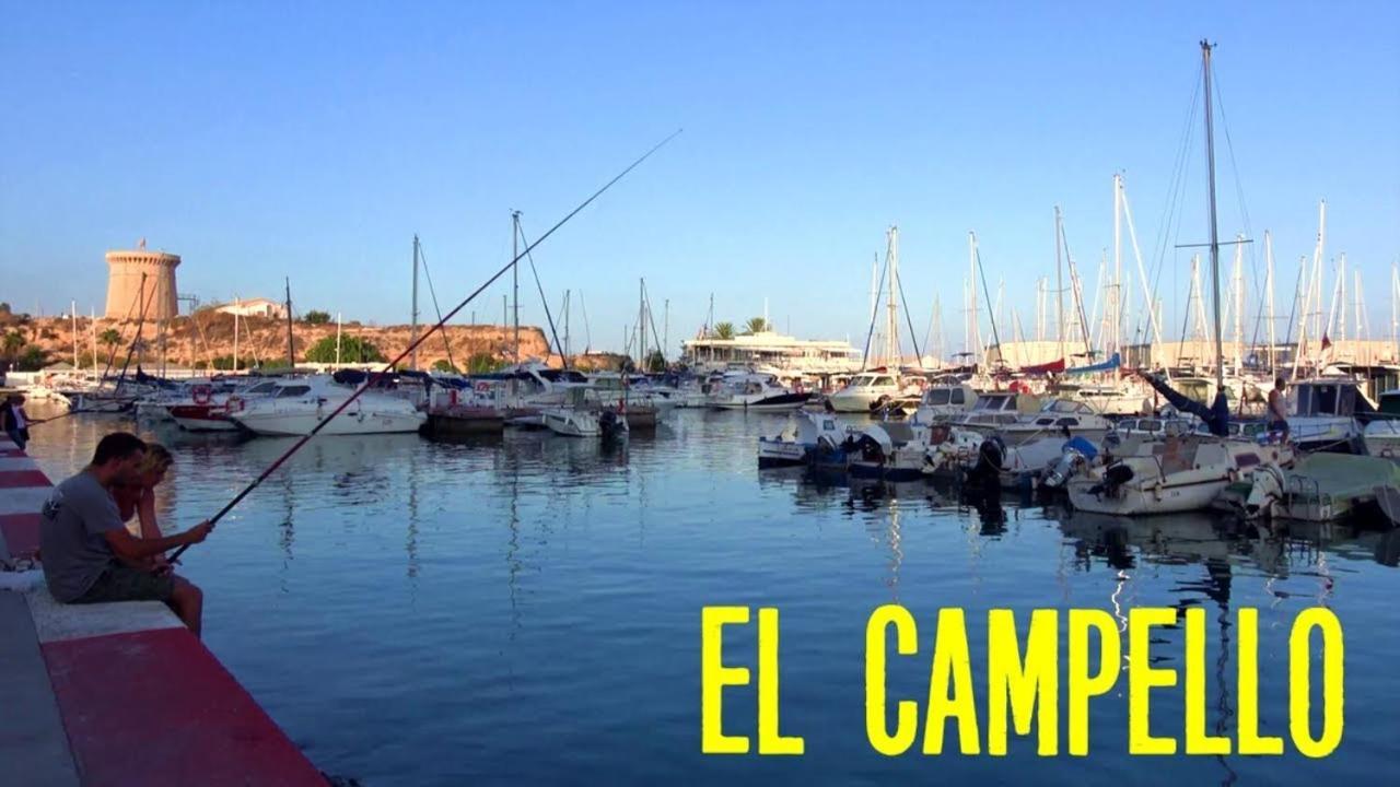 Sunny Duplex In Front Of Campello Beach エル・カンページョ エクステリア 写真